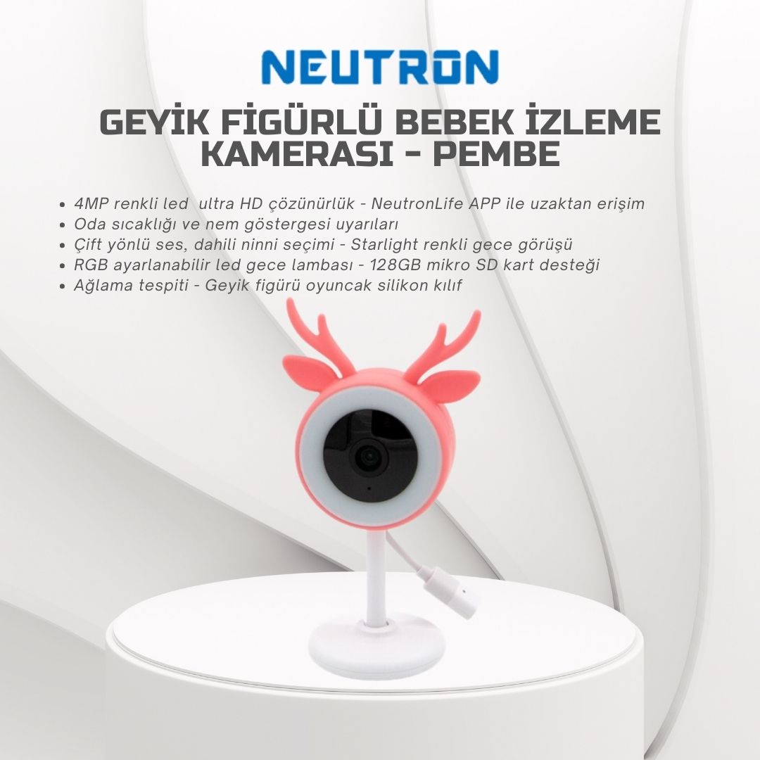 Neutron Geyik Figürlü Bebek Kamerası